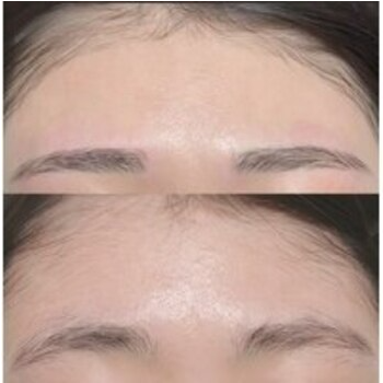 夏にぴったり！フルフェイスWAXでお肌を整えようの眉毛デザイン写真