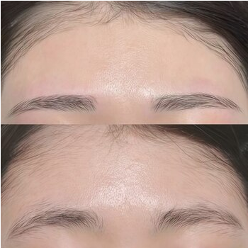 フルフェイスWAXで美肌を手に入れようの眉毛デザイン写真