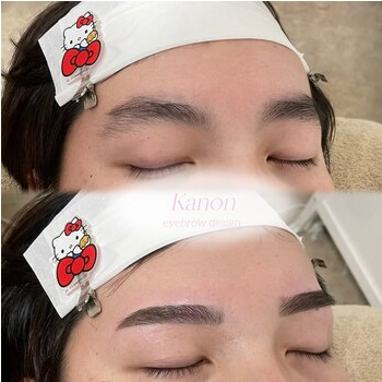 メンズ眉ワックスで理想の眉に！の眉毛デザイン写真