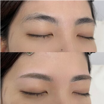 垢抜けた印象を与えるアーチ眉デザインの魅力の眉毛デザイン写真