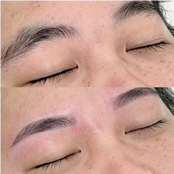 メンズデザインのご提案｜&a EYEBROW SALON 表参道店の眉毛デザイン写真