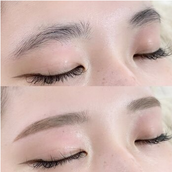 平行眉デザインのおすすめ | ＠EYEBROW SALON 栄店の眉毛デザイン写真