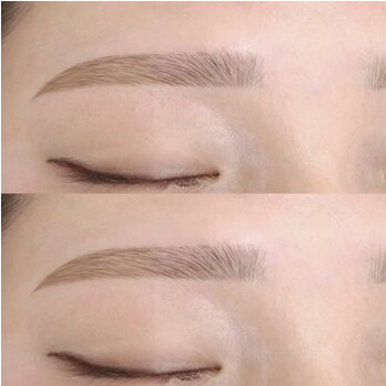 眉カラーで魅力的な印象を手に入れよう！の眉毛デザイン写真